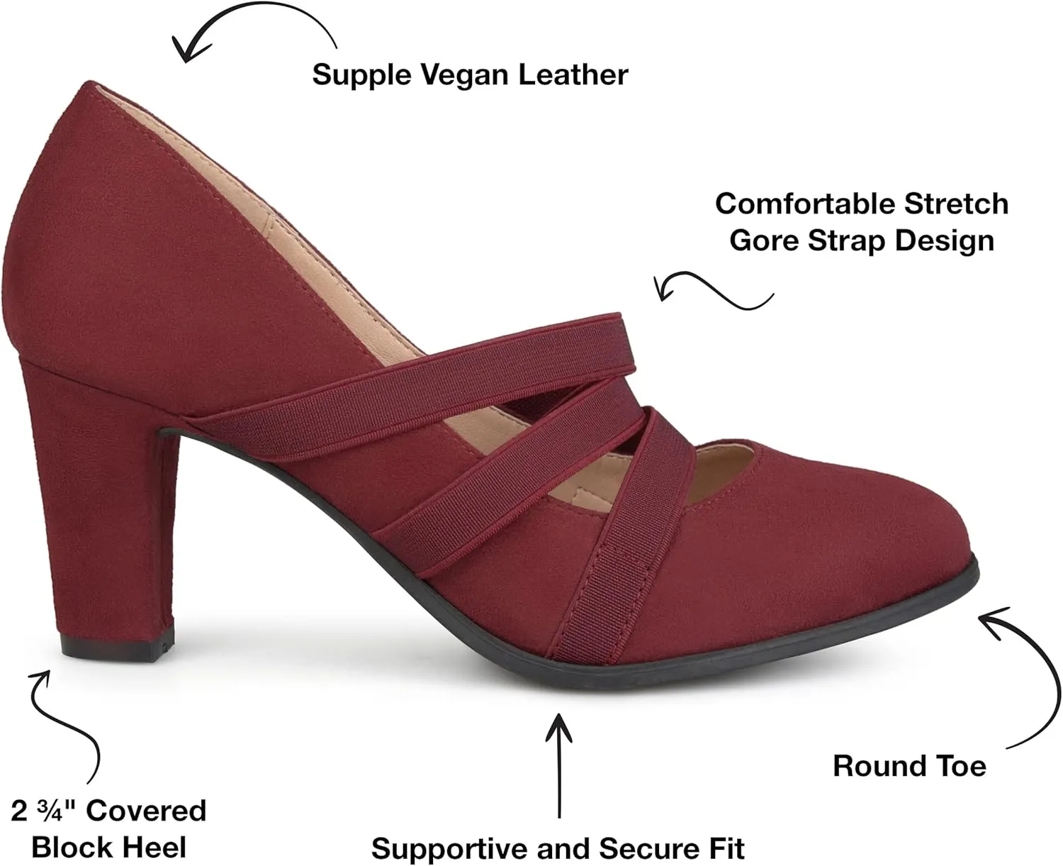 Journee Women's Comfort Loren Pumps