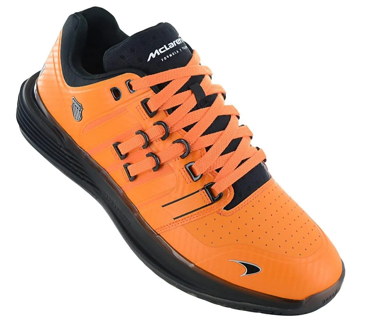 K-Swiss x McLaren - Si-18 Ultrashot - Herren Motorsport F1 Sneakers Schuhe Papaya 08713-861-M