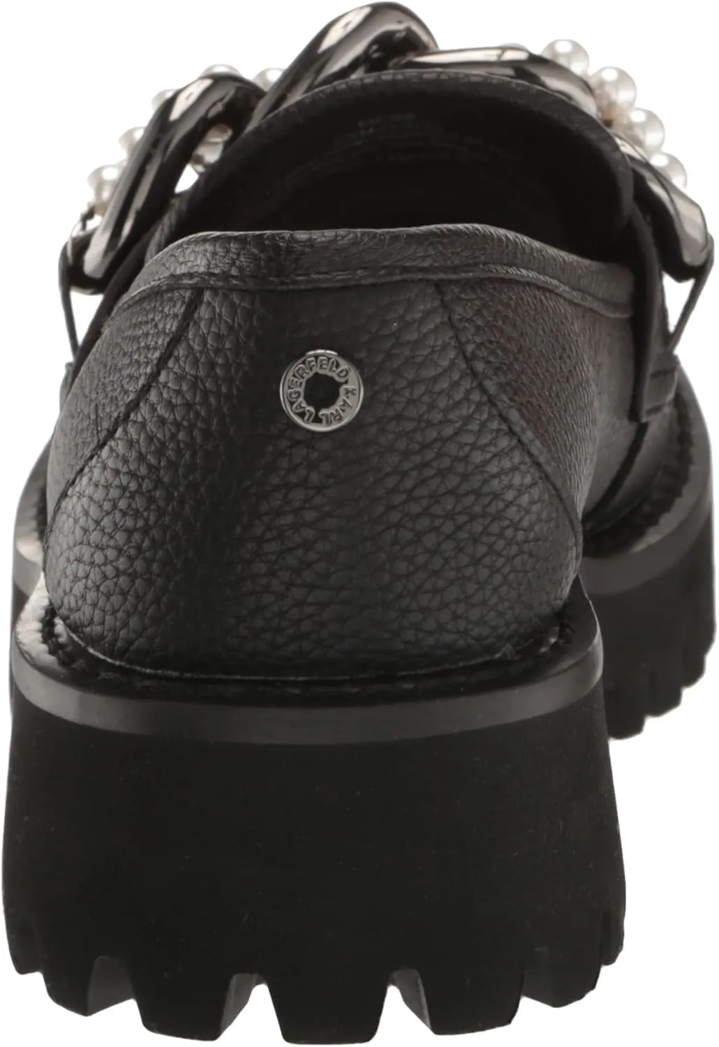 KARL LAGERFELD womens Slip on Embellished Gemsy Loafer