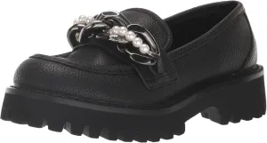 KARL LAGERFELD womens Slip on Embellished Gemsy Loafer
