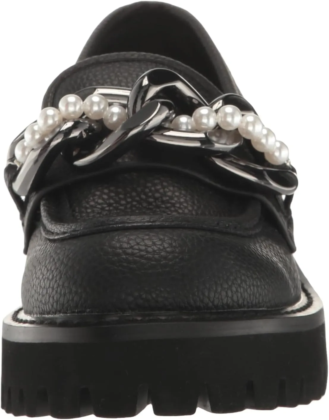 KARL LAGERFELD womens Slip on Embellished Gemsy Loafer