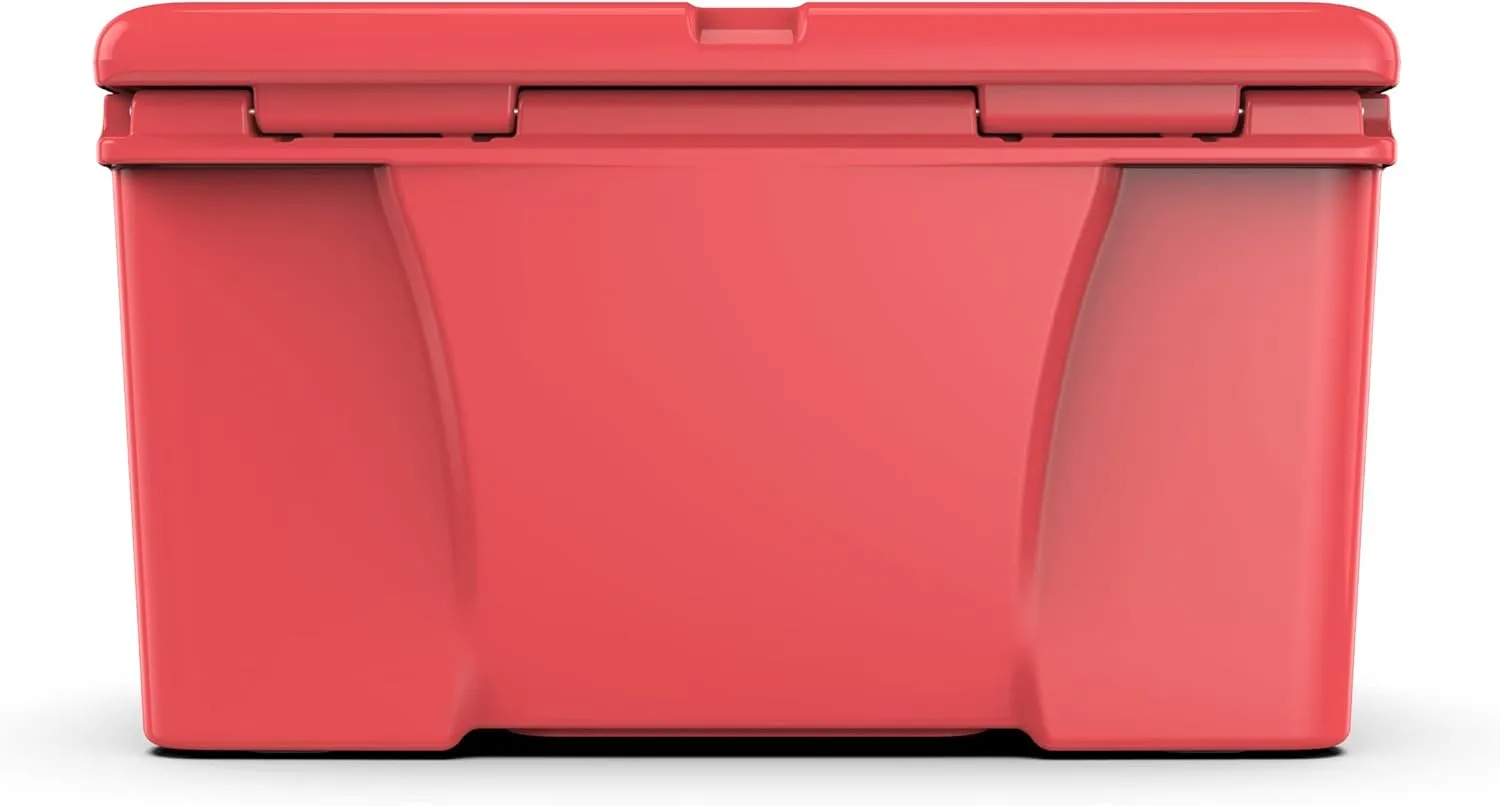 KENAI 65 Cooler | 65 qt Ice Chest Durable Rotomolded Insulated | Made in USA | Warranty for Life | for Beach Boat Camping Fishing Hunting | K65