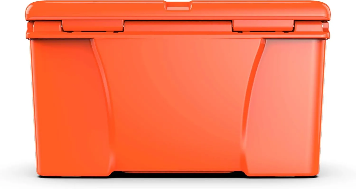 KENAI 65 Cooler | 65 qt Ice Chest Durable Rotomolded Insulated | Made in USA | Warranty for Life | for Beach Boat Camping Fishing Hunting | K65