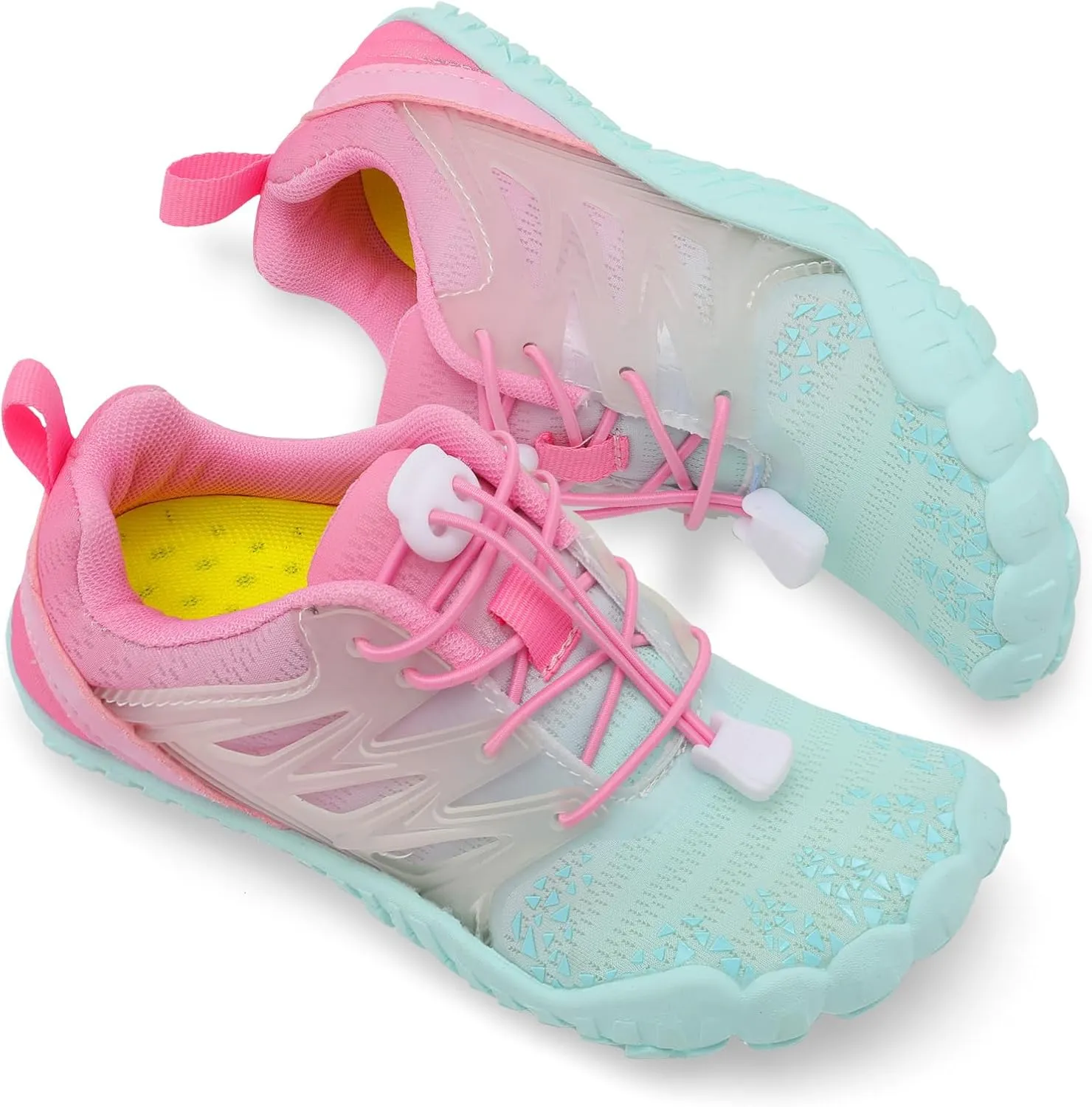 L-RUN Kids Water Shoes Boys Girls Barefoot Water Hiking Shoes Indoor Outdoor Quick Dry Athletic Sneaker Shoes