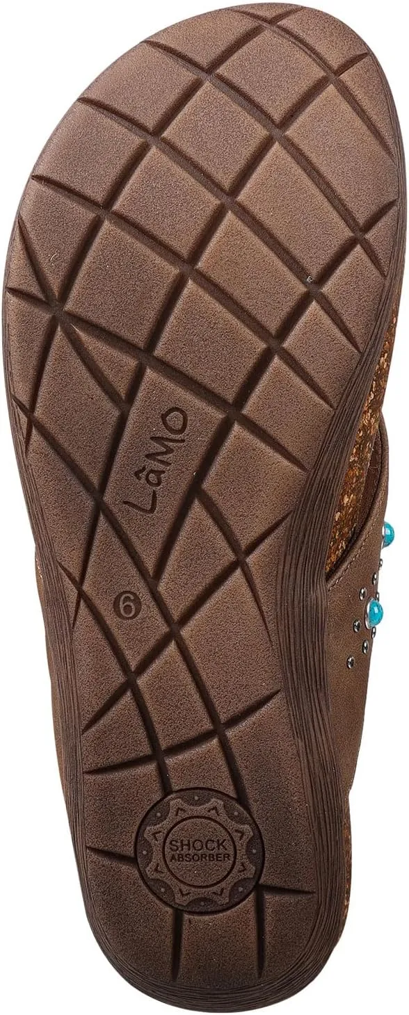 Lamo Women's Jovie Flip Flops for women – Durable Rubber and Cork Outsole, Breathable Microfiber Footbed for Superior Comfort, Stylish and Convenient womens flip flops