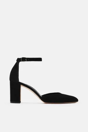 Lausam Pump - Black Suede