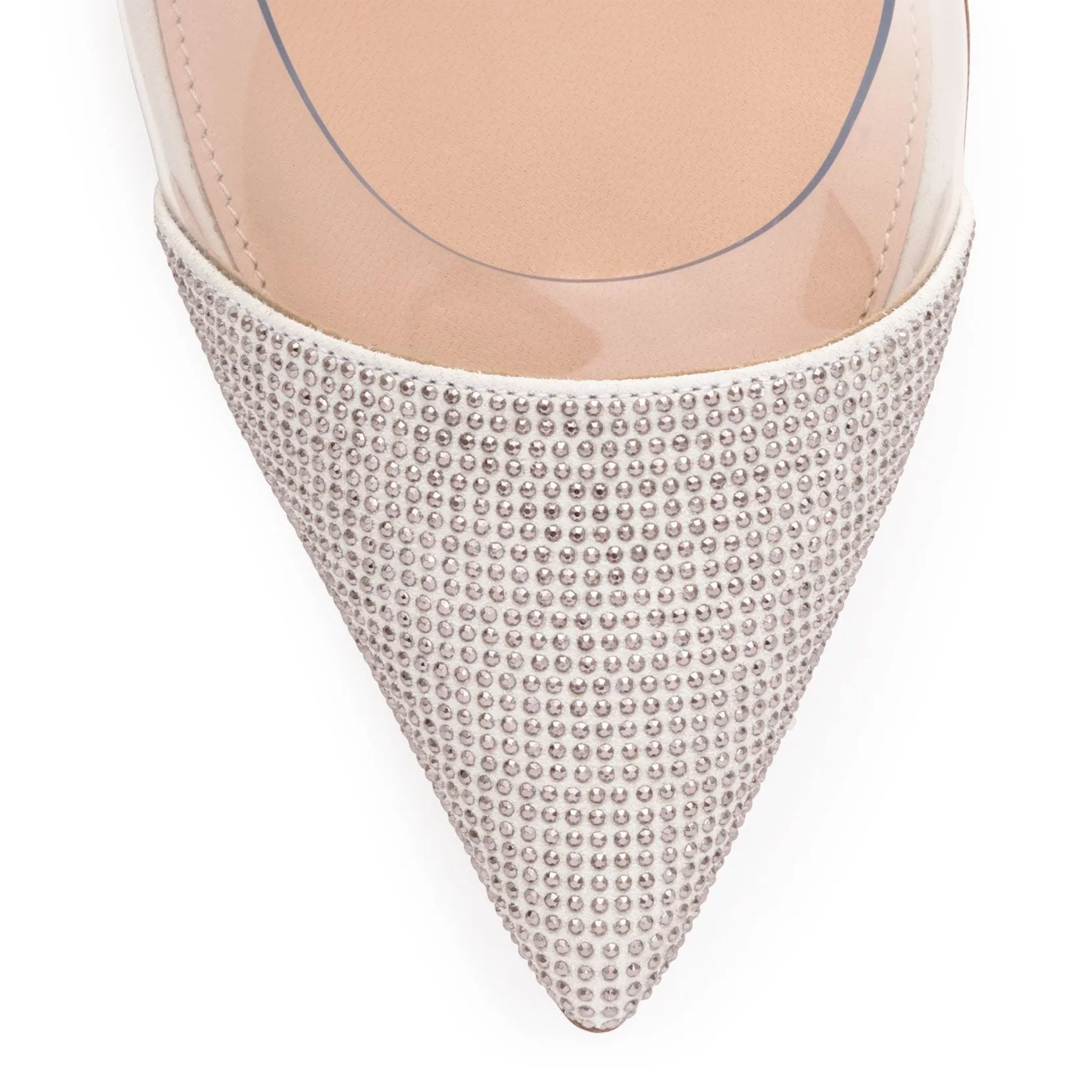 Lennox Plexi 105 silver studded pumps
