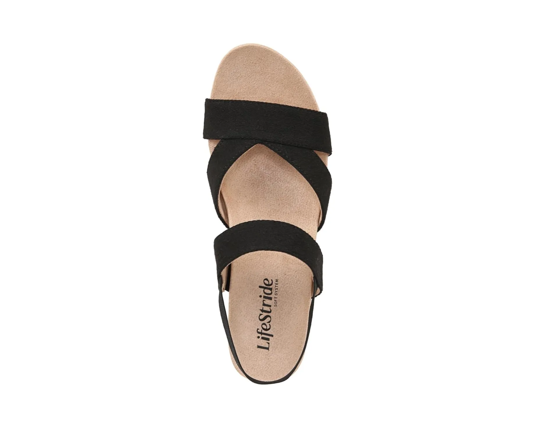 LifeStride Women's Danita Strappy Wedge Sandal