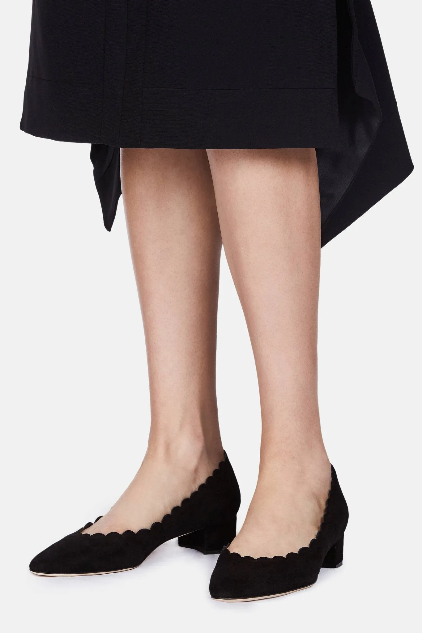 Listosca Pump - Black Suede