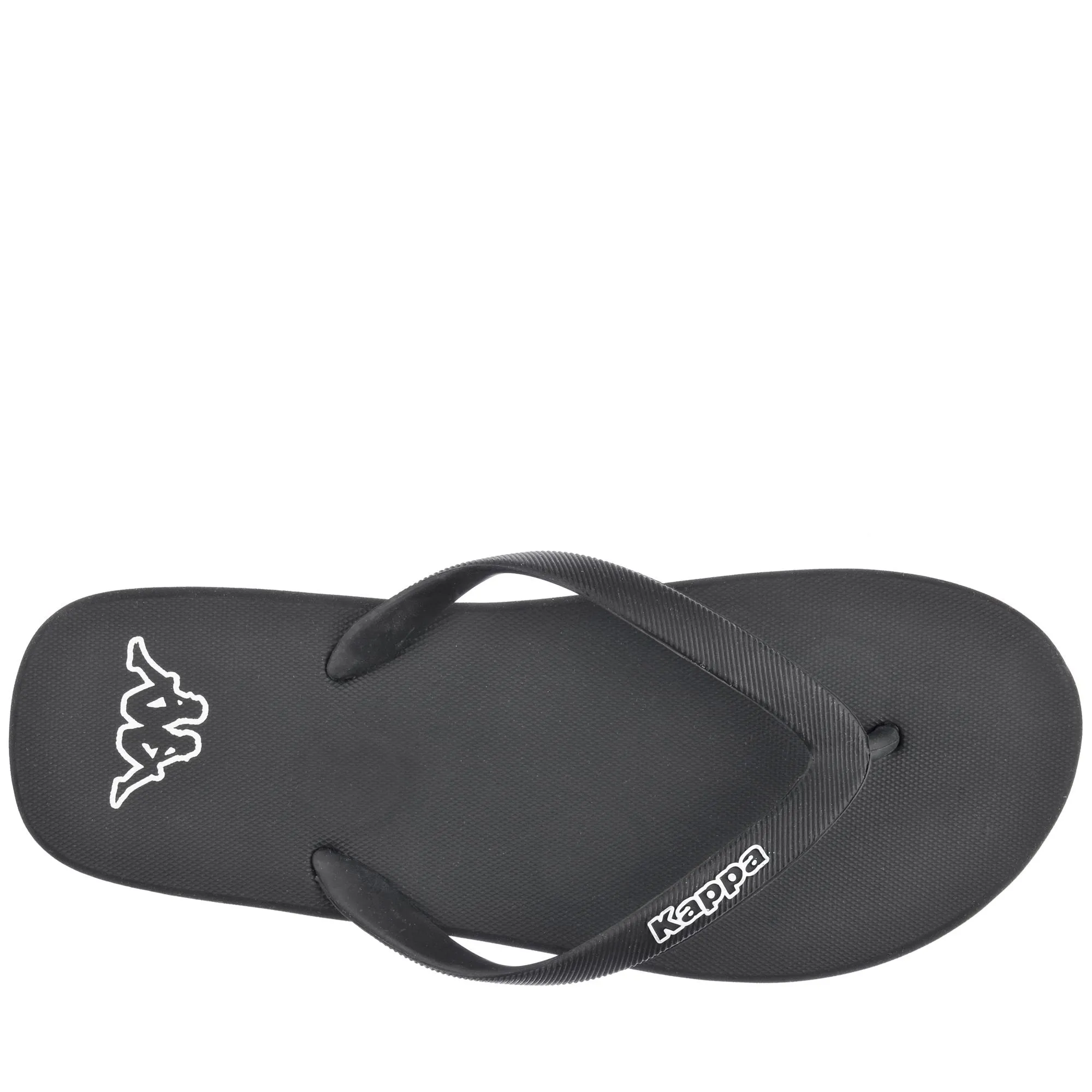 LOGO MOKER - Flip-Flops - Thongs - Unisex - BLACK-WHITE