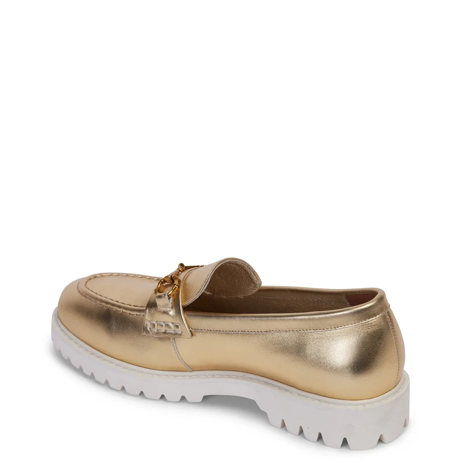 Luna Loafer - Gold Calf