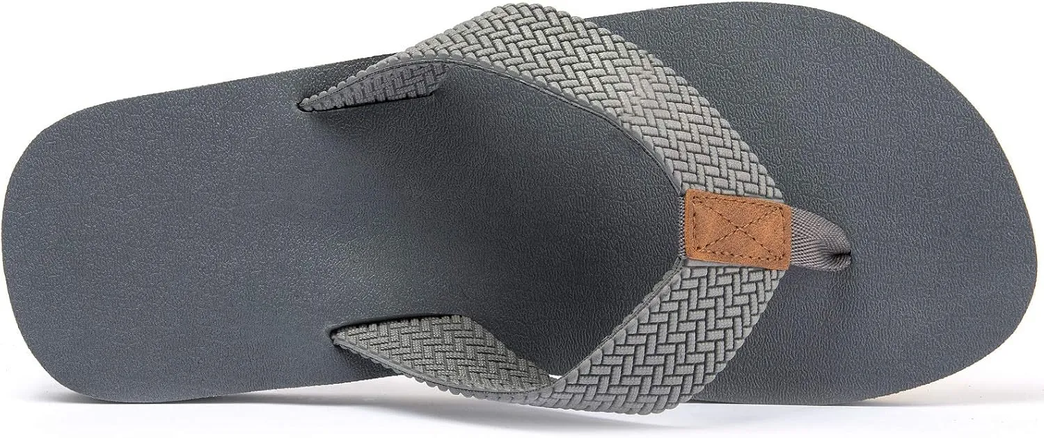 MAIITRIP Men's Soft Comfort Flip Flops(Size:7-15)