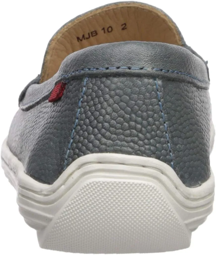 Marc Joseph New York Girl's Kids Boys Leather Elastic Grow Gain Loafer
