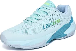Men's Tennis Shoe Indoor Outdoor Pro Pickleball Shoes with Arch Fit Support Pickleball Sneaker for All Court Racquetball Athletic Shoes for Racquet Sport