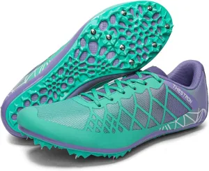 Mens Womens Boys Girls Spikes Athletics Racing Running Shoes Track and Field Sneaker …