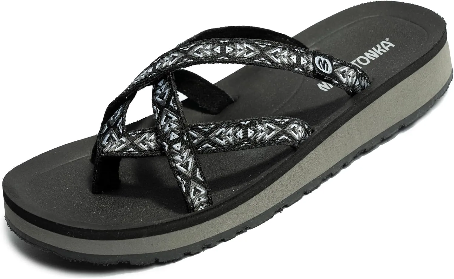 Minnetonka Hanna 2.0 - Summer Sandals for Women with a Classic Flip-Flop Design, Contoured Footbed, and Comfortable Straps