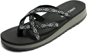 Minnetonka Hanna 2.0 - Summer Sandals for Women with a Classic Flip-Flop Design, Contoured Footbed, and Comfortable Straps