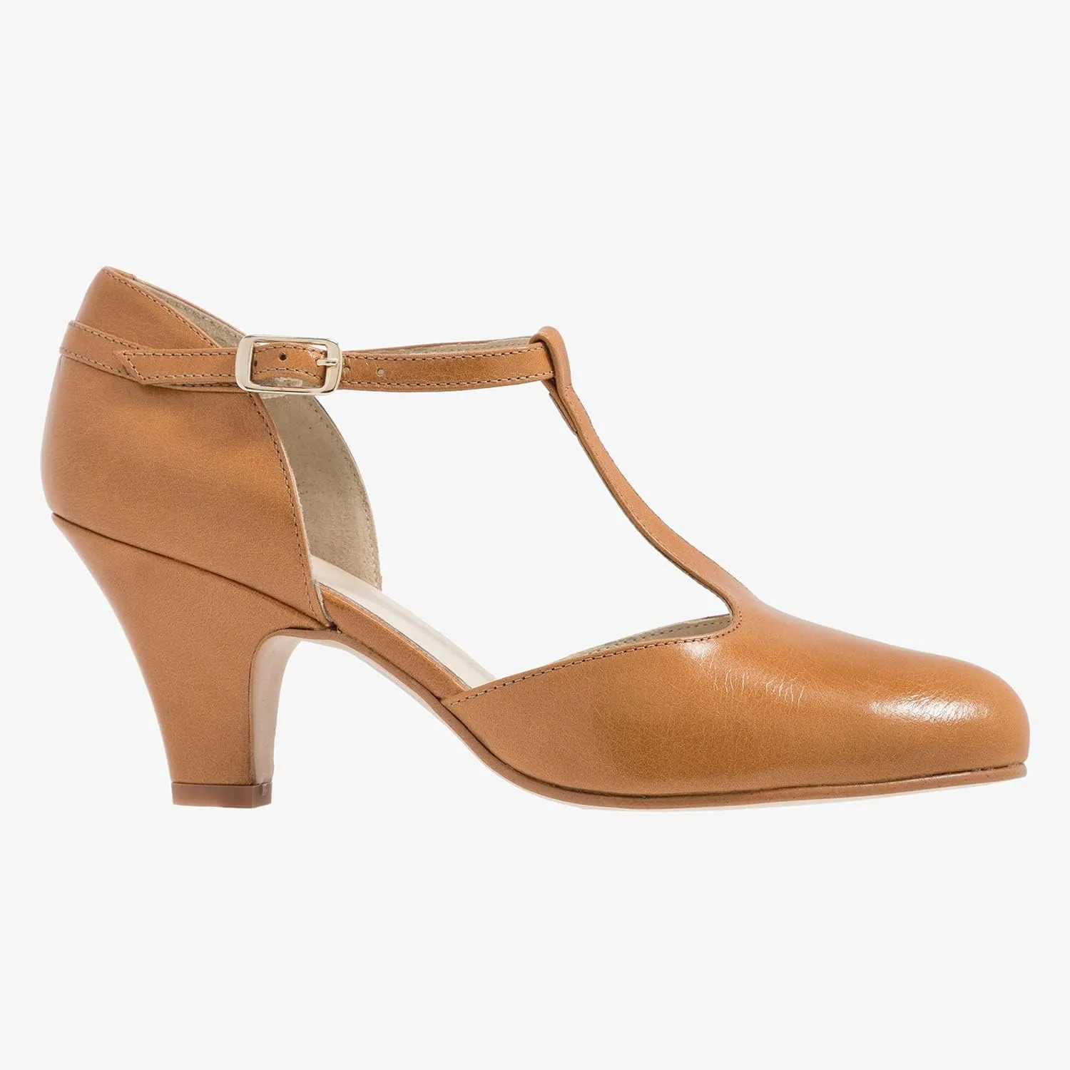 MOOMMO Women Elegant Kitten Heel Mary Jane Pumps Shoes Ankle T-Strap Round Closed Toe Cut-Out Dress Sandals Shoe Chunky Block Heels D-Orsay Suede Work Pump Fall fashion Office Wedding Spring 4-13 M US
