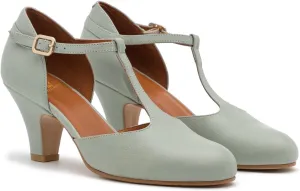 MOOMMO Women Elegant Kitten Heel Mary Jane Pumps Shoes Ankle T-Strap Round Closed Toe Cut-Out Dress Sandals Shoe Chunky Block Heels D-Orsay Suede Work Pump Fall fashion Office Wedding Spring 4-13 M US