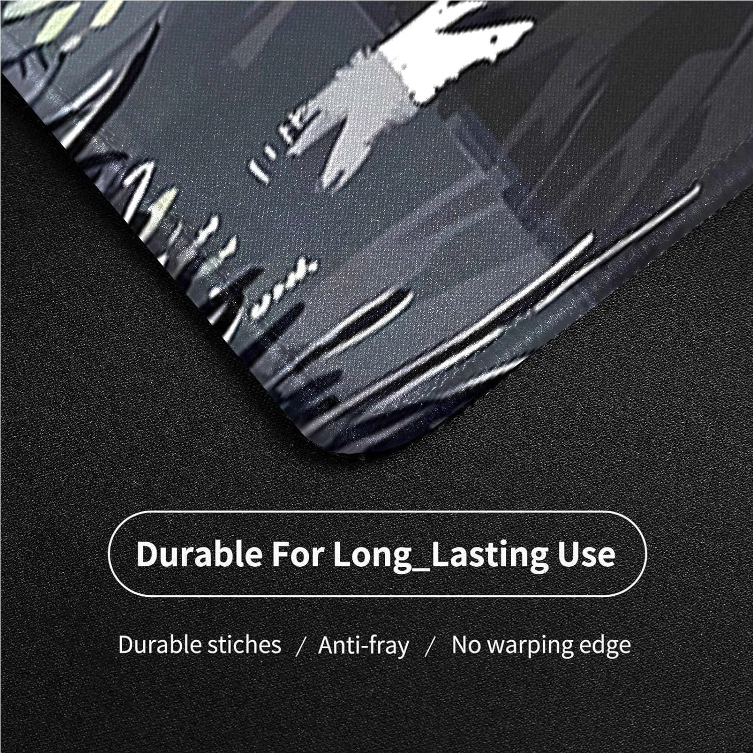 MTG Playmat Stitched Edges, TCG Play Mat for MTG TCG 24 x 14 inches Trading Card Inked TCG Playmats with Storage Bag Smooth Rubber Surface Battle Game