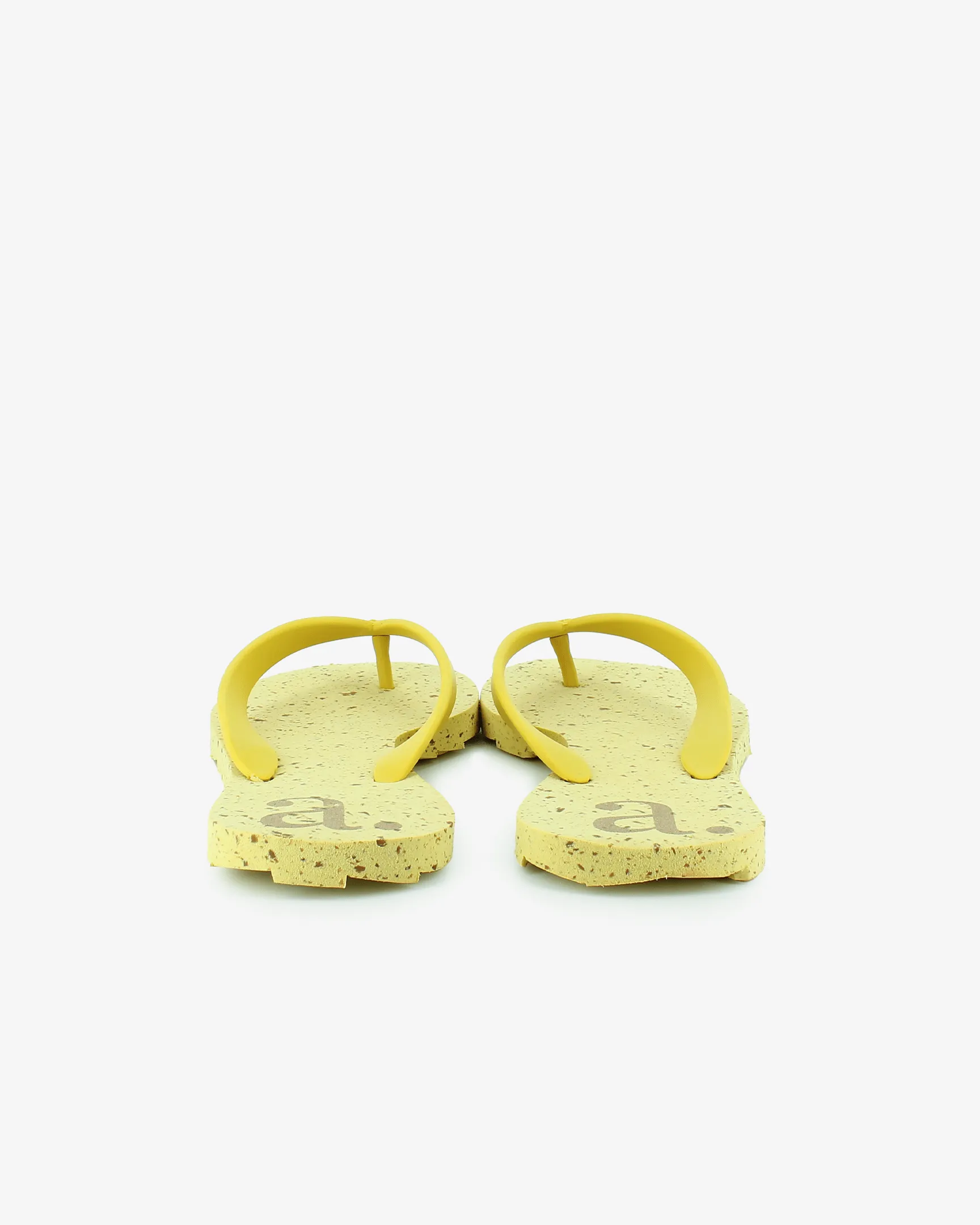 Nalu Recycled Rubber Flip Flops | Celery