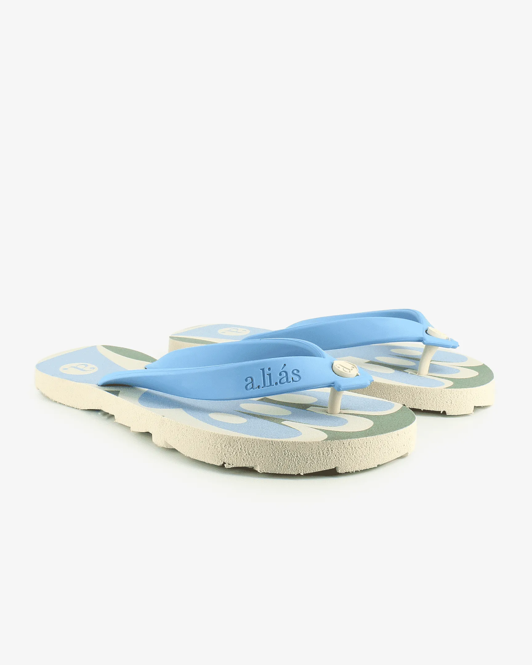 Nalu Rubber Flip Flops | Off-White