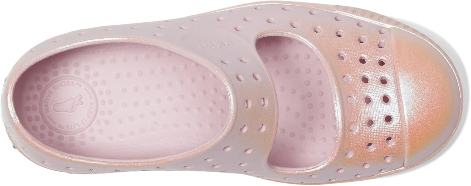 Native Shoes Unisex-Child Jefferson Juniper Iridescent (Toddler) Sneaker