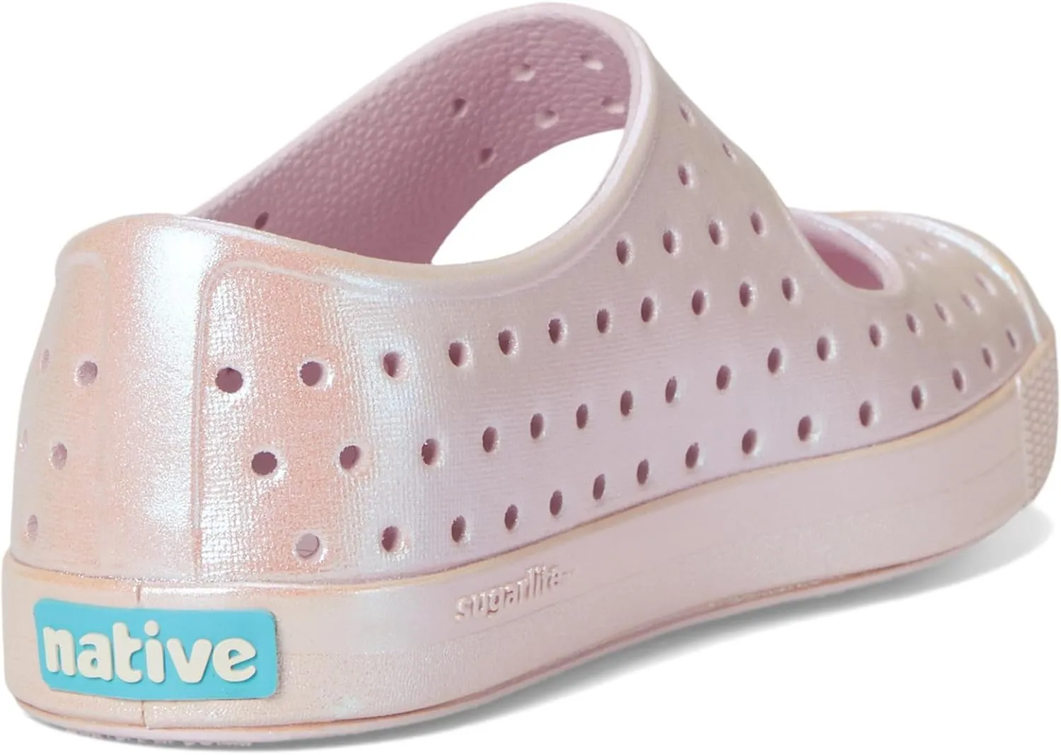 Native Shoes Unisex-Child Jefferson Juniper Iridescent (Toddler) Sneaker