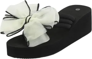 New Plus Size High Heeled Sandals for Women Fashion Beach Women's Shoes Non Slip Flip Flops Womens Girls Dress Sandals