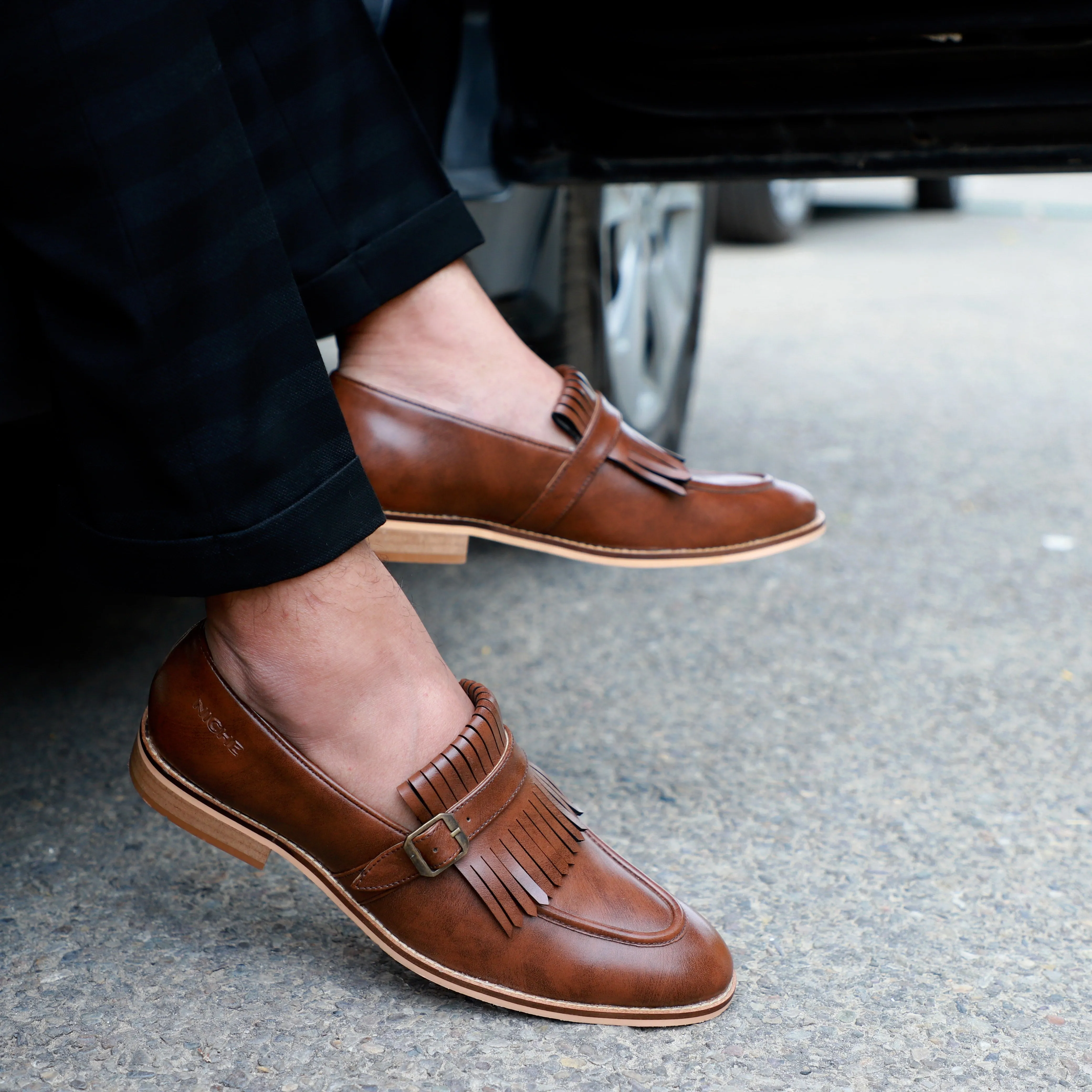 NICHE Walnut Brown Posh Flamingo Loafer