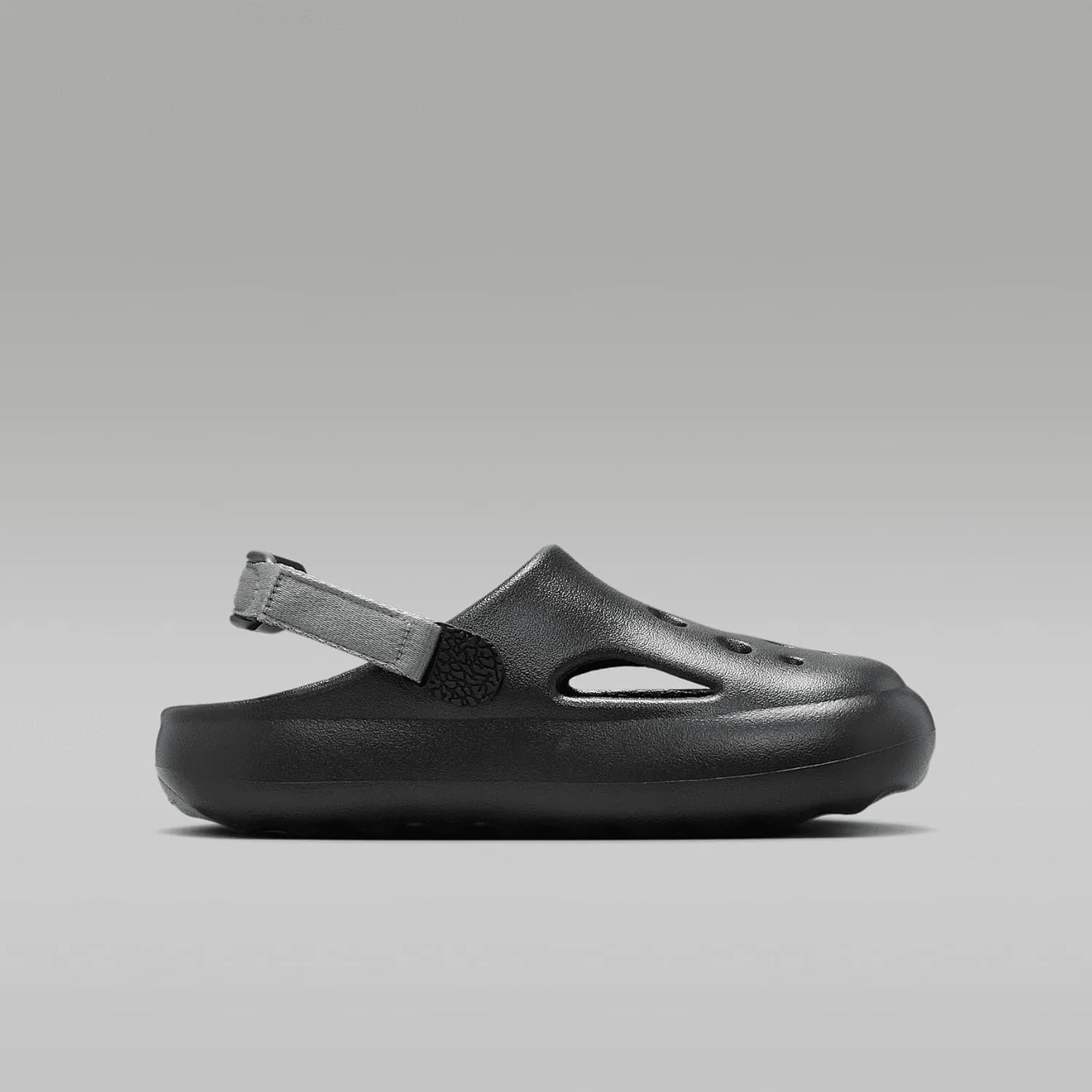 Nike Jordan Hydrip Big Kids' Sandals (HF5981-001, Black/Smoke Grey)