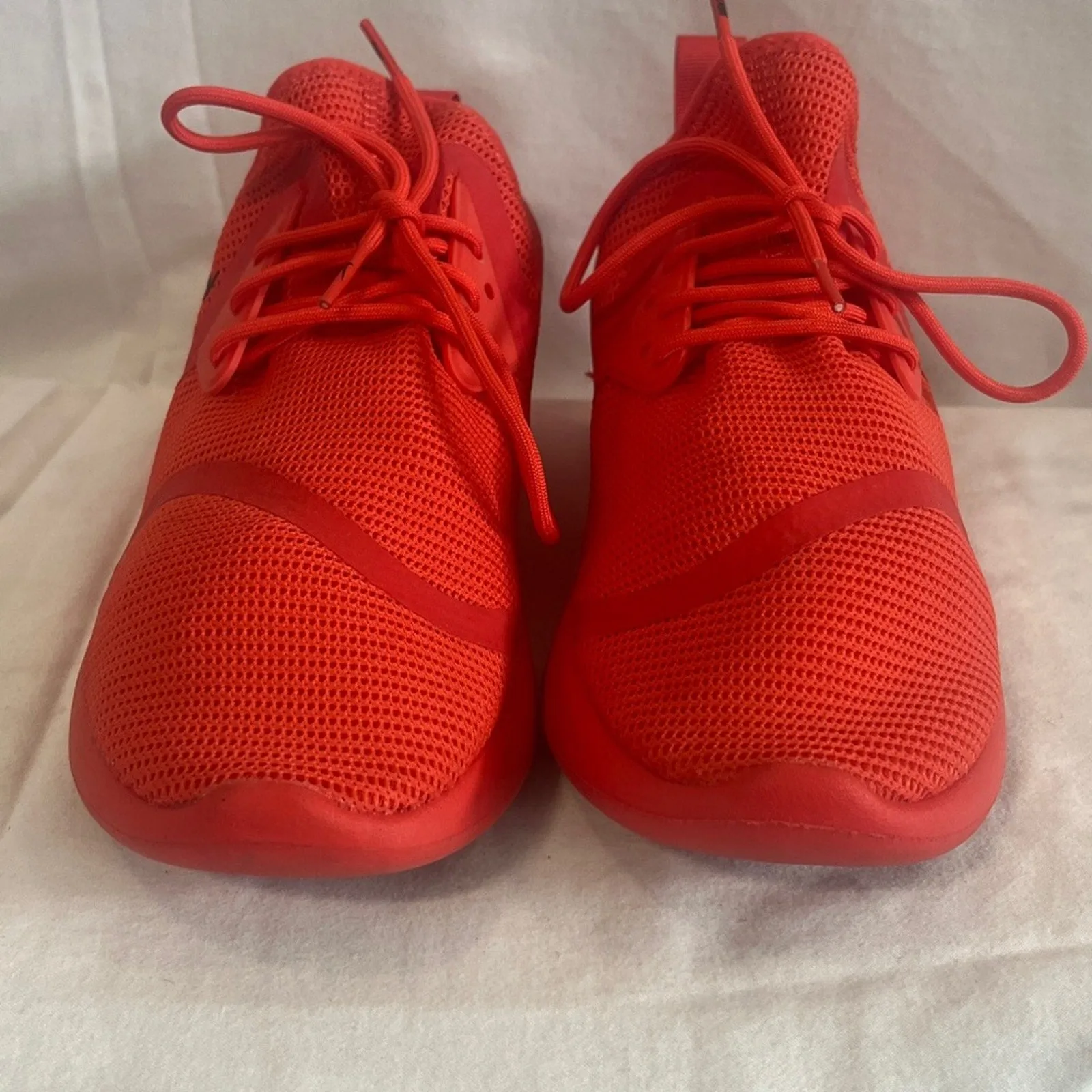 Nike Lunar Charge Red Sneaker Womens Size 9 Swoosh 2016 Athletic Running Gym