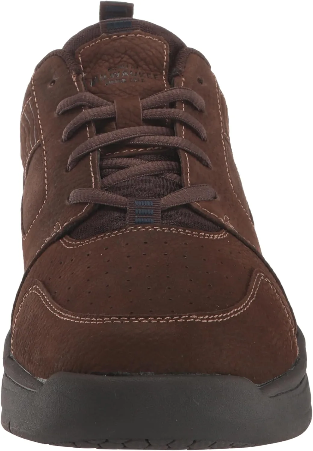 Nunn Bush Men's Mac Moccasin Toe Oxford Lightweight Comfortable Leather Walking Shoe Lace Up