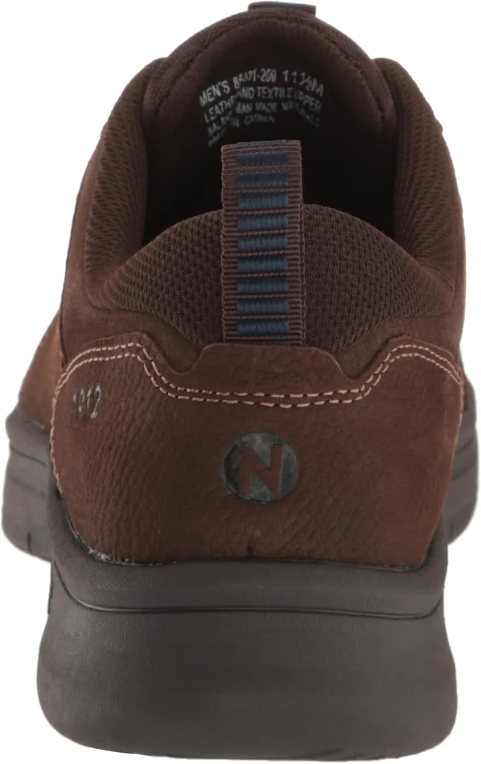 Nunn Bush Men's Mac Moccasin Toe Oxford Lightweight Comfortable Leather Walking Shoe Lace Up