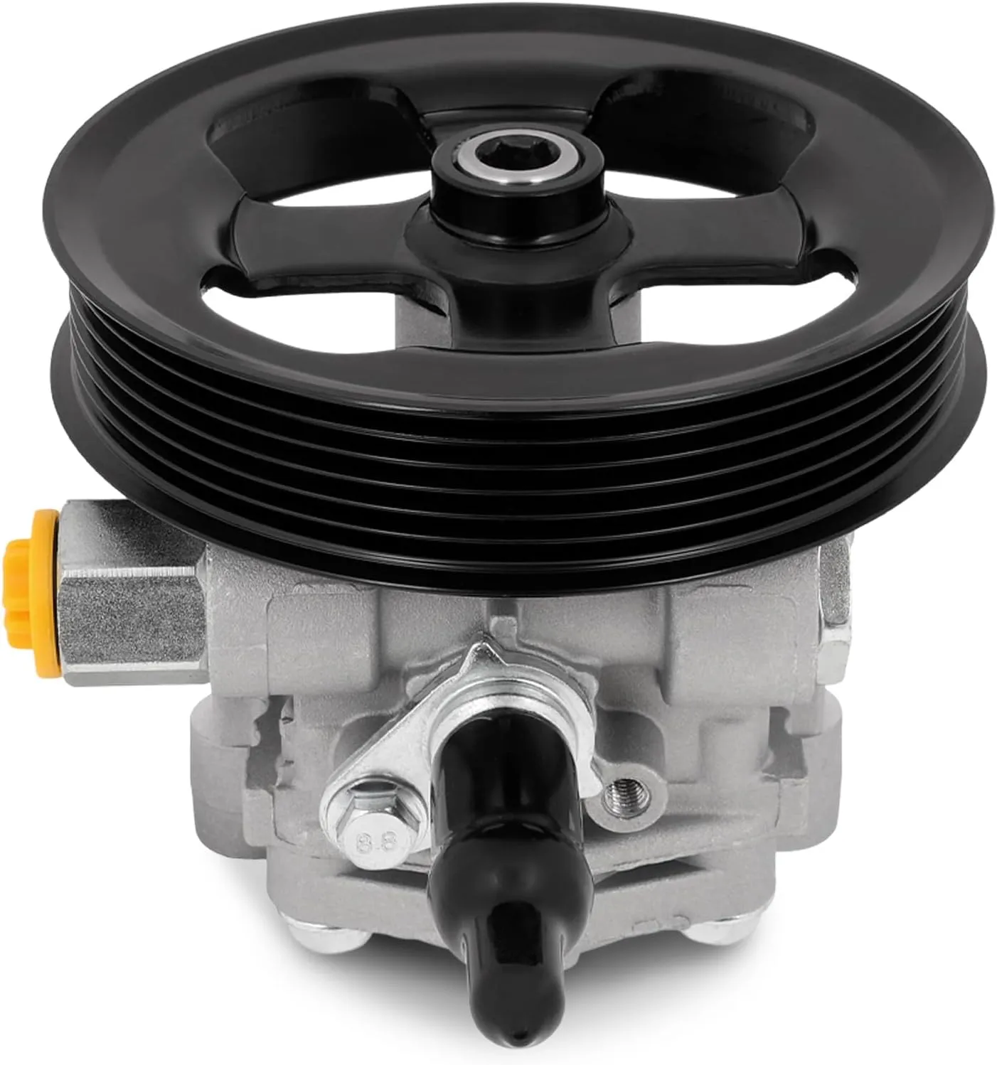 OCPTY Power Steering Pump Compatible with 2011-2014 For Chrysler 200 2.4L 2011-2014 For Chrysler 200 3.6L 2007-2010 For Chrysler Cirrus 2.4L 20-2402 AA1202401 5105048AA SP16436 4623 Power Assist Pump