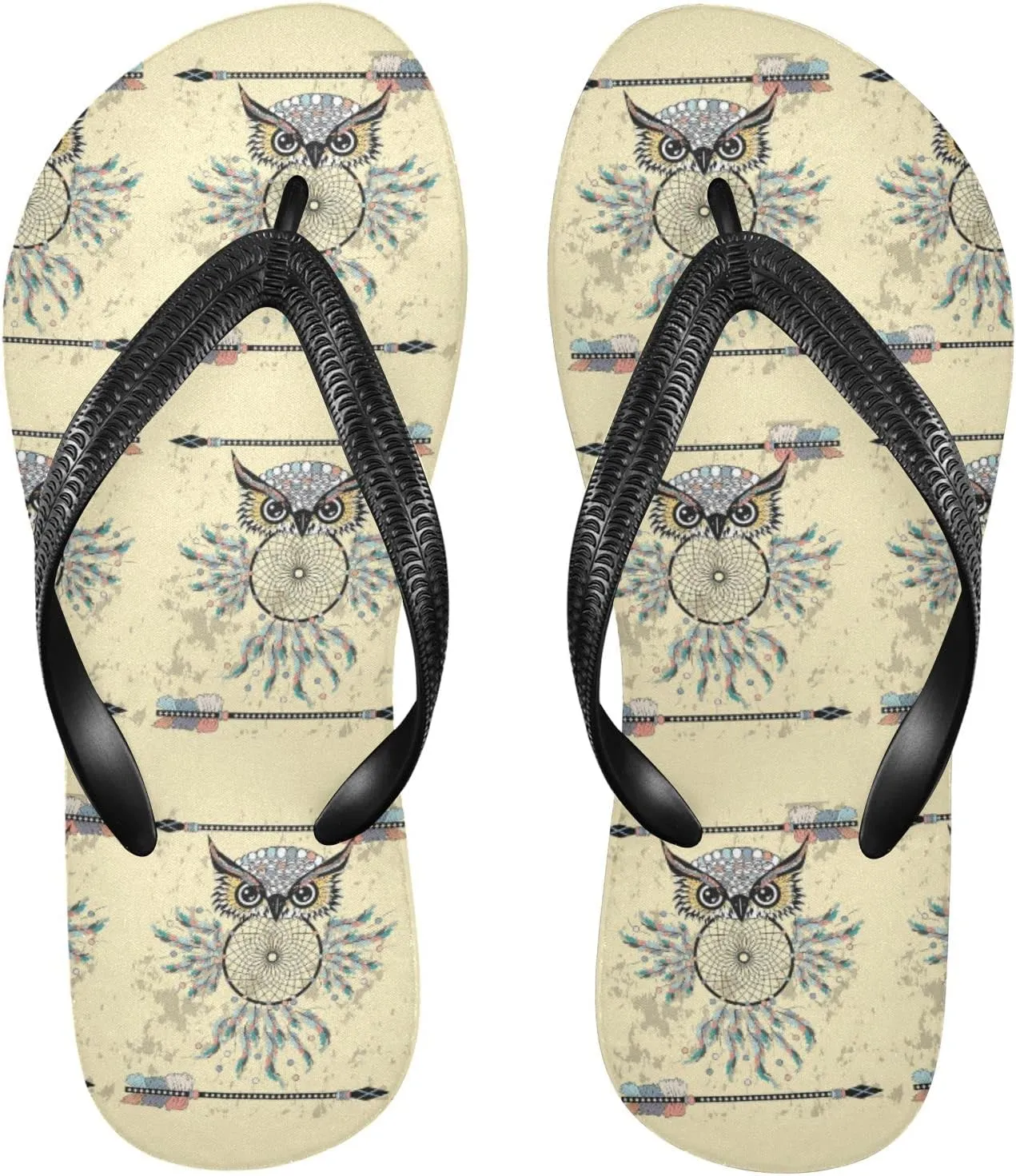 Oyihfvs Flip Flops Flip Sandal Home Slippers Hotel Spa Bedroom for Men Women XS-XXL