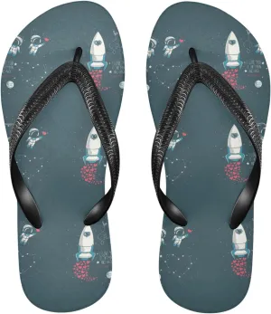 Oyihfvs Flip Flops Flip Sandal Home Slippers Hotel Spa Bedroom for Men Women XS-XXL
