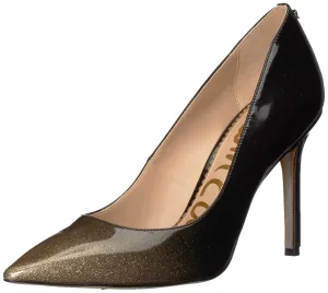 Patent Sam Hazel Pump Crystal Pumps Degrade Gold Dress Responsive Edelman Pointed Mega sale Toe