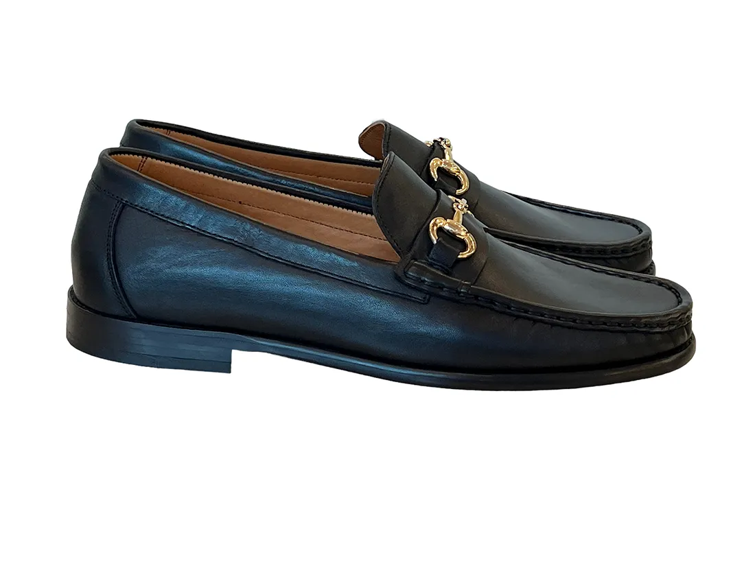 Pelle Line 6444- Buckle loafer -Black