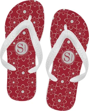 Personalized Atomic Orbit Flip Flops - Large