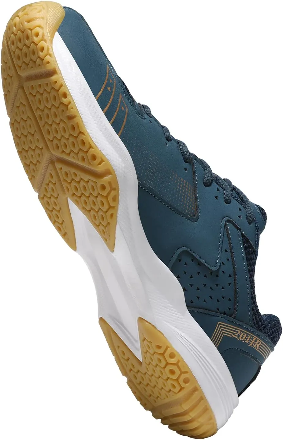 Pickleball Shoes for Men, All Court Tennis Shoes, Arch Support, White