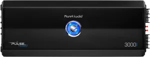 Planet Audio PL3000.2 2 Channel Car Amplifier - 3000 High Output, High/Low Level Inputs, High/Low Pass Crossover, Hook Up to Subwoofer for Bass