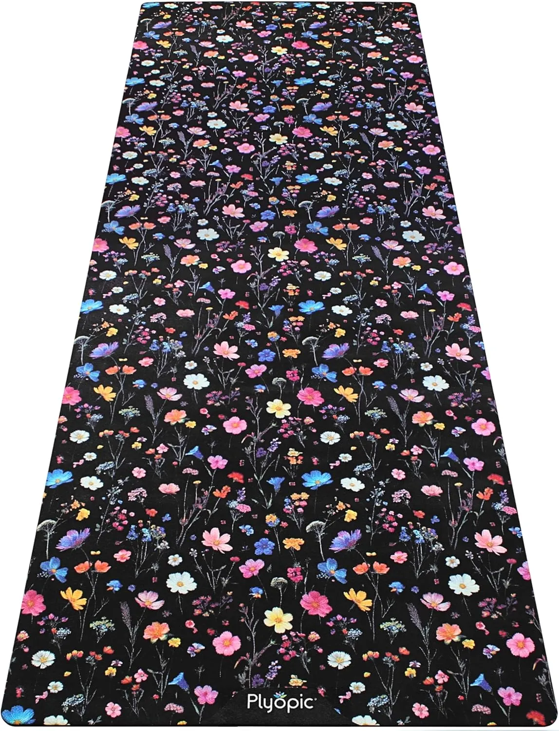 Plyopic. All In One Yoga Mat | Luxury Sweat-Grip Mat/Towel Combo | Ideal for Yoga, Hot Yoga, Bikram, Pilates, Workout & Exercise | Eco-Friendly Natural Rubber