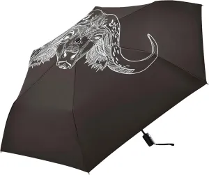Poeticcity Automatic Folding Umbrella, Auto Open/Close Anti-UV 3 Folds Parasol, Compact Windproof Strong Umbrellas for Travel Sun & Rain