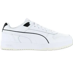 Puma Rebound RBD GAME Low - Herren Schuhe Leder Weiß 386373-01