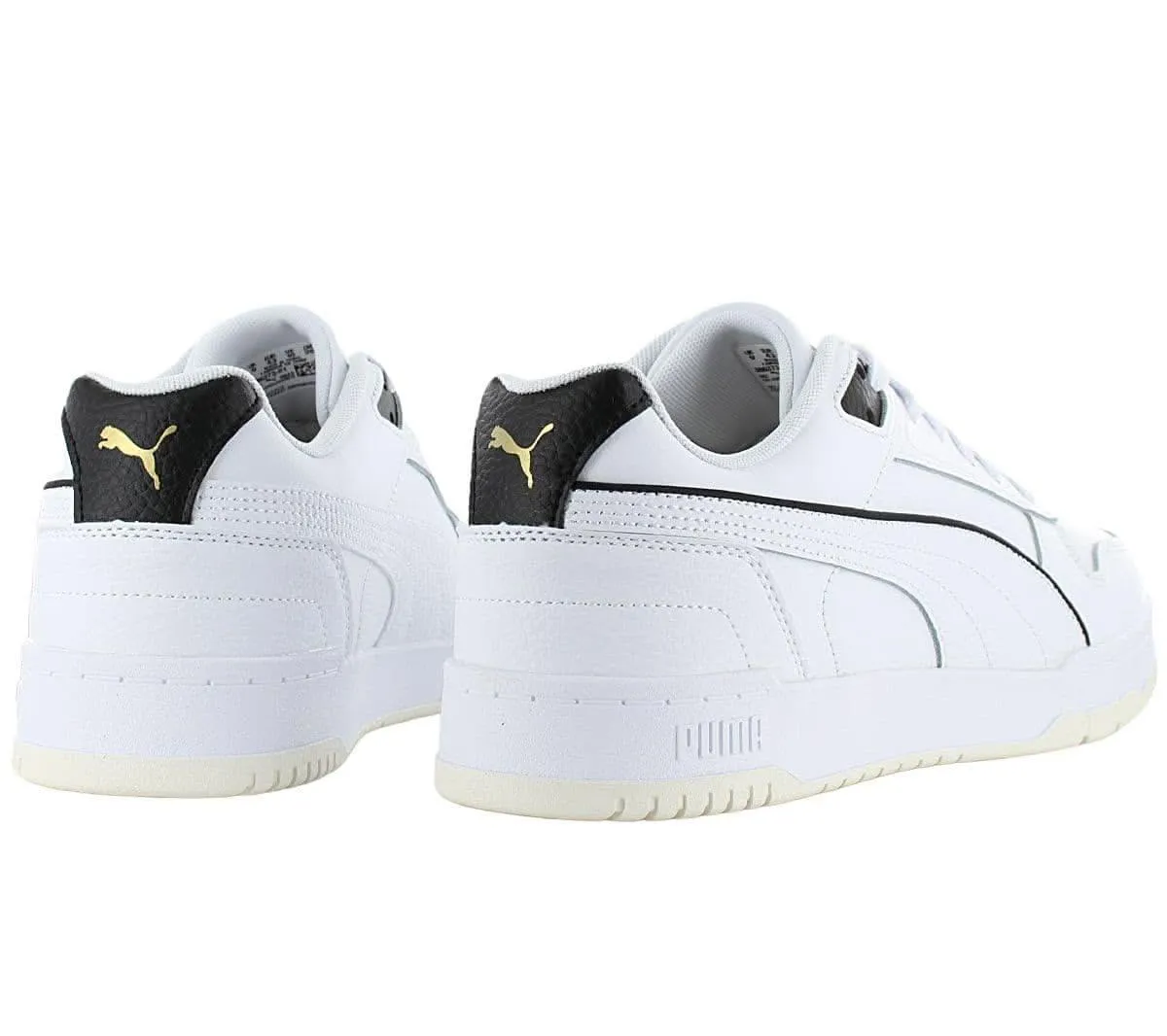 Puma Rebound RBD GAME Low - Herren Schuhe Leder Weiß 386373-01