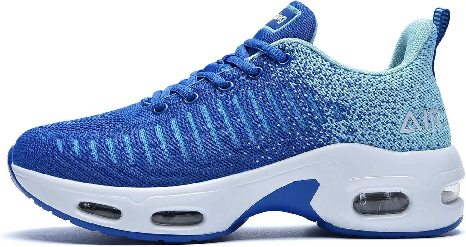 QAUPPE Womens Fashion Lightweight Air Sports Walking Sneakers Breathable Gym Jogging Running Tennis Shoes US 5.5-11 B(M)…