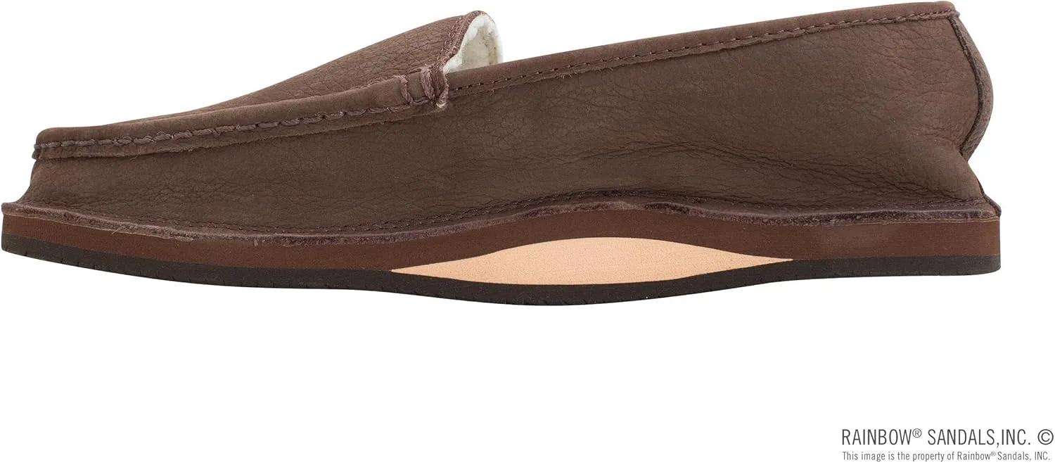 Rainbow Sandals Men's Comfort Classics Loafer w/Fleece Lining