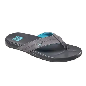 Reef Cushion Bounce Phantom Gray Aqua Flip Flop Men's Sandal