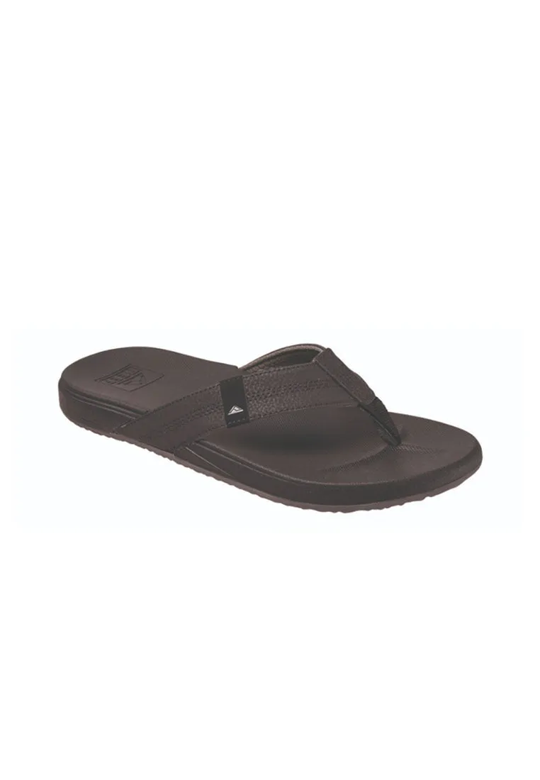 Reef Men Cushion Phantom Toe-Post Black